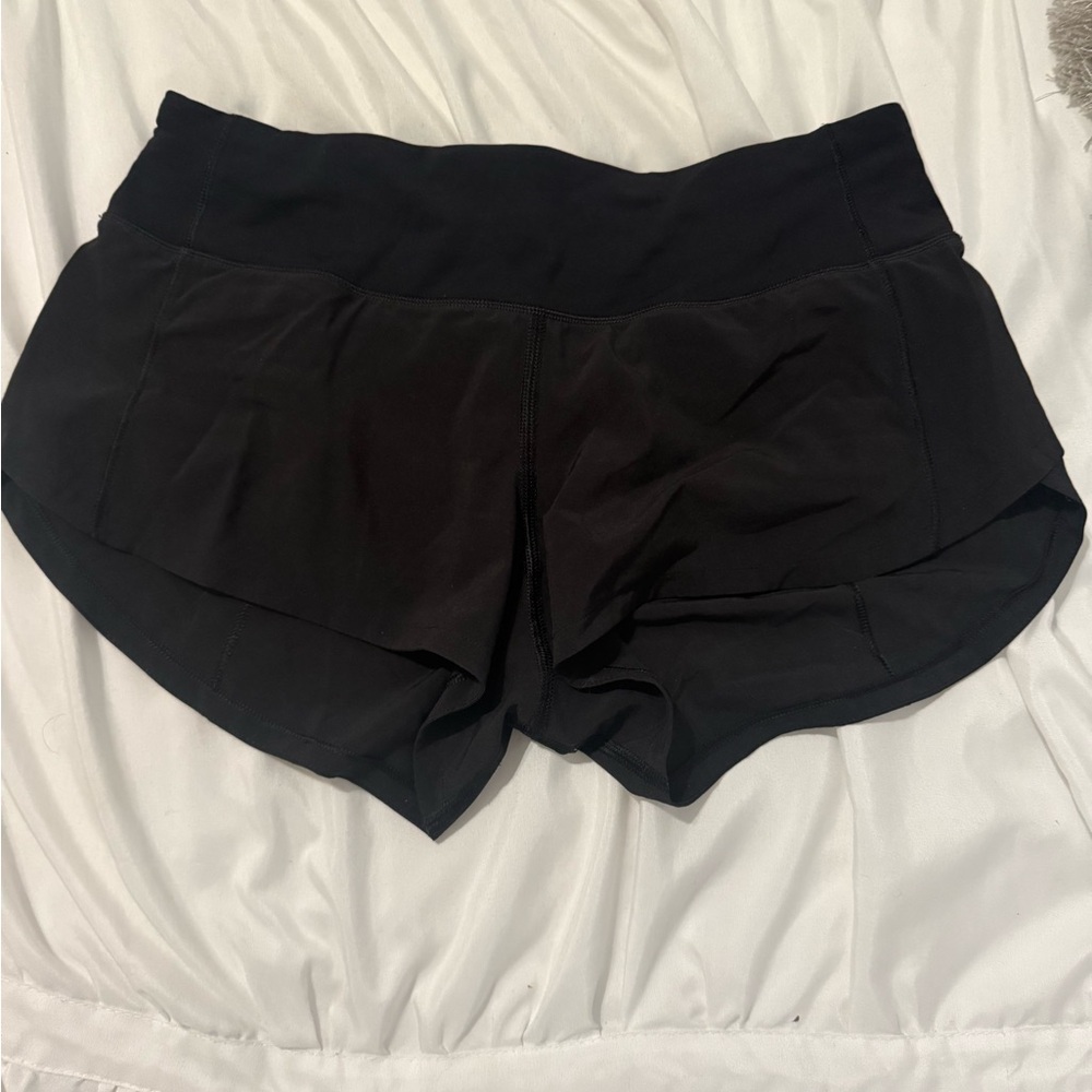 lululemon athletica Black Athletic Shorts